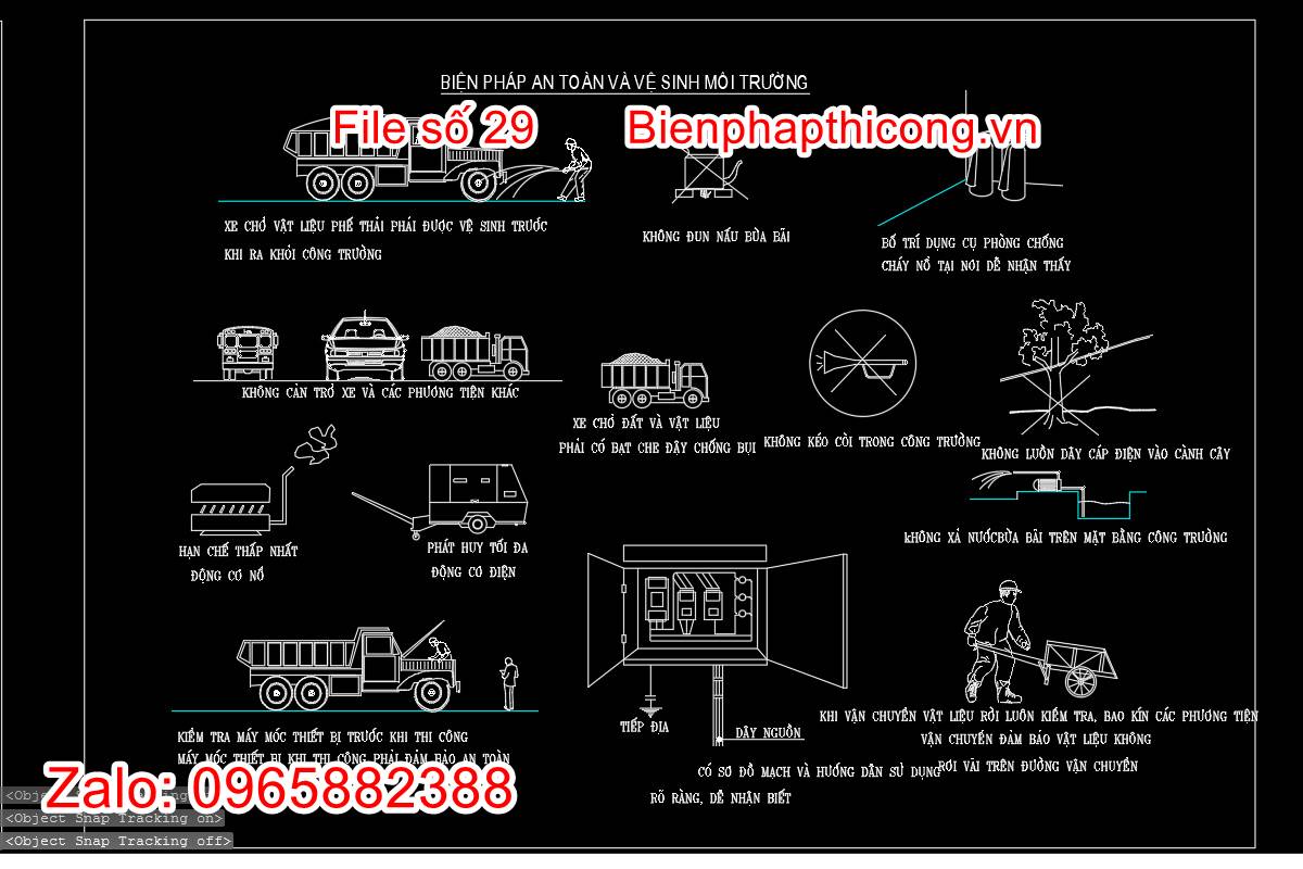 Biện pháp an toàn và vệ sinh môi trường