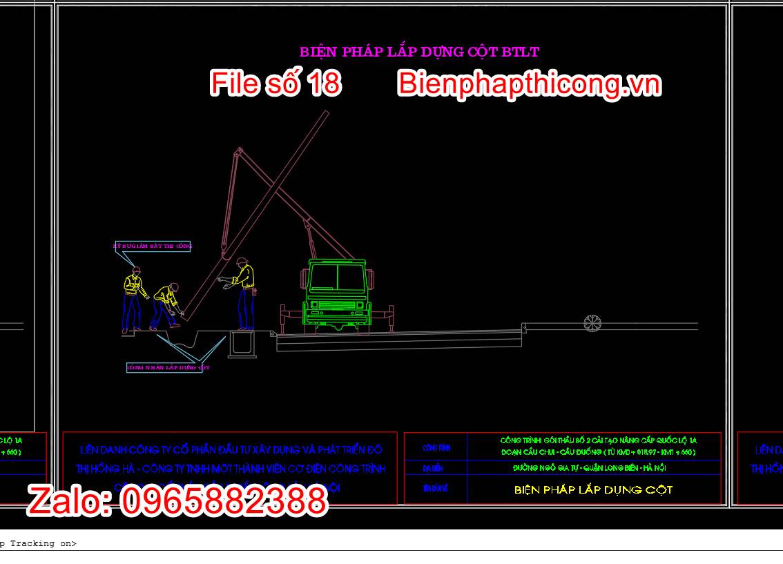 Biện pháp lắp dựng cột bê tông ly tâm