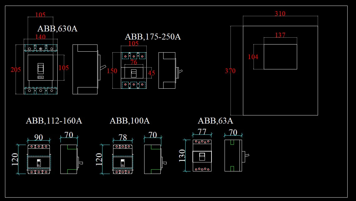 Thư viện cad tủ điện hay