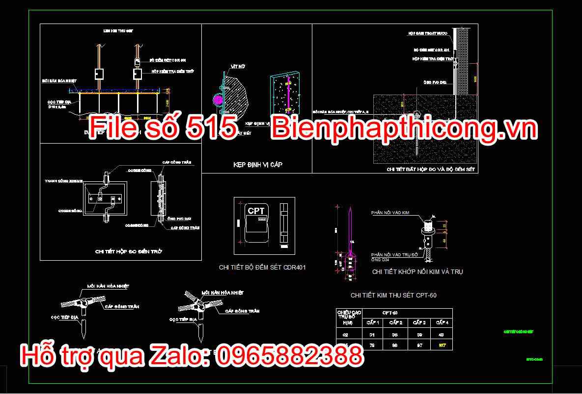 Chi tiết chống sét 1