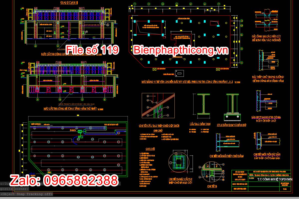 Thi công công nghệ topdown