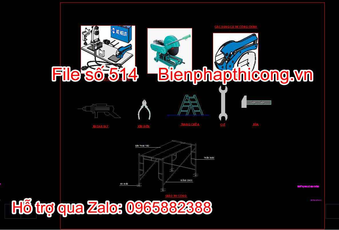 Thiết bị thi công chính trong cấp thoát nước