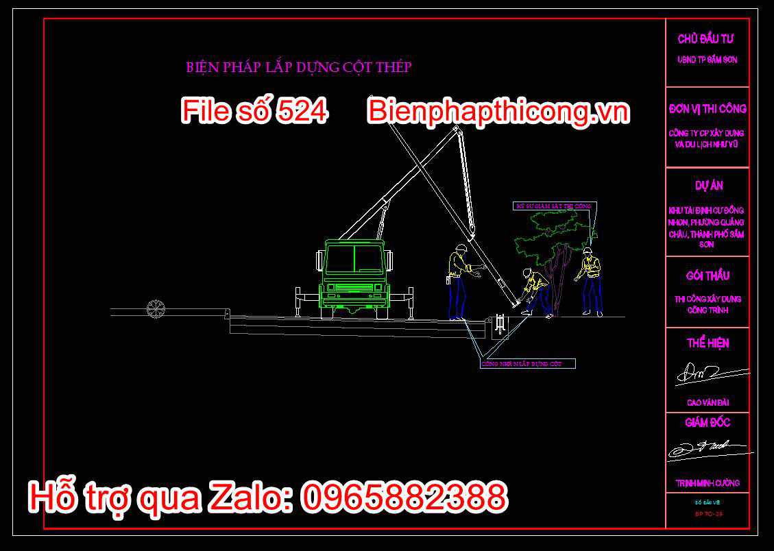 Biện pháp lắp dựng cốt thép