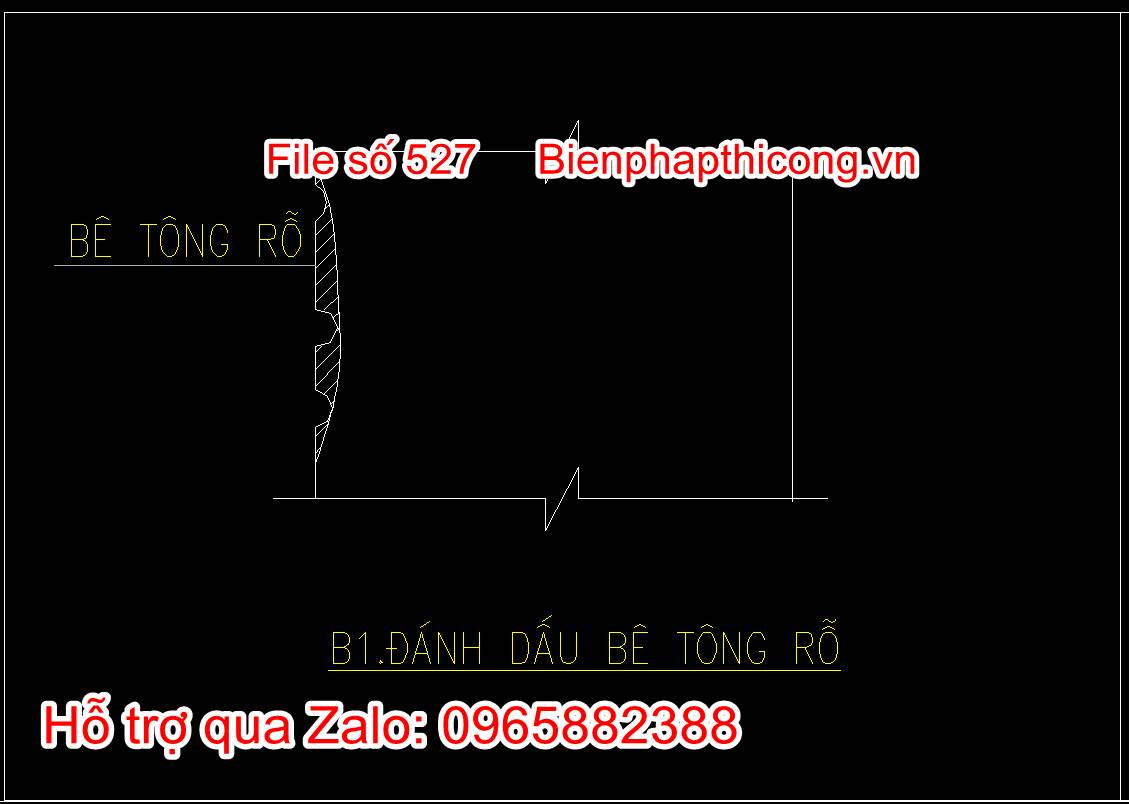 Biện pháp xử lý rỗ bê tông 2