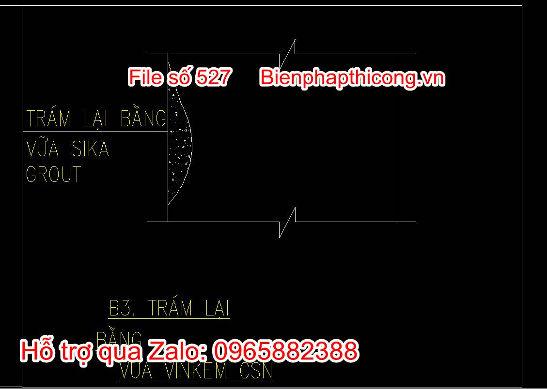 Biện pháp xử lý rỗ bê tông 4