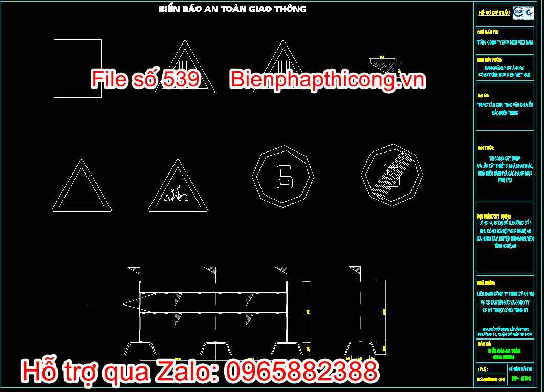 Biển báo an toàn giao thông