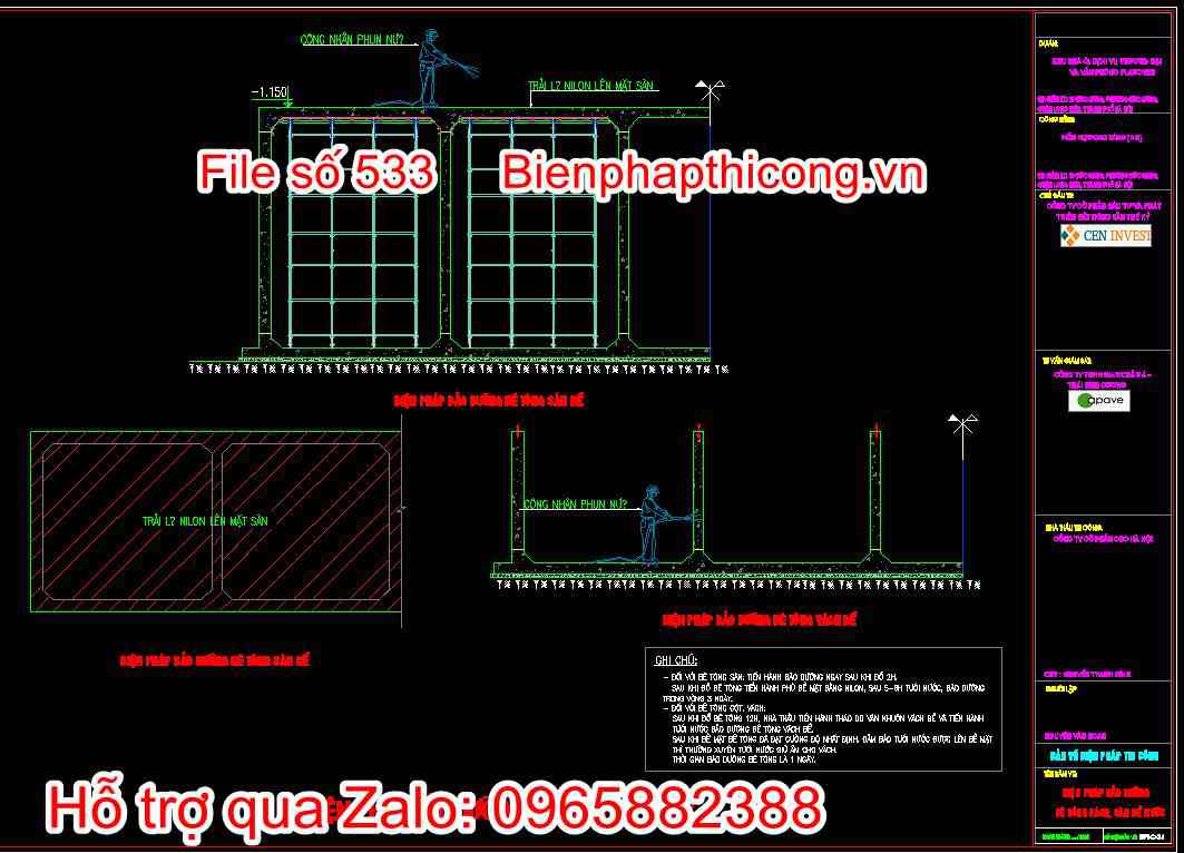 Biện pháp bảo dưỡng bê tông bể nước