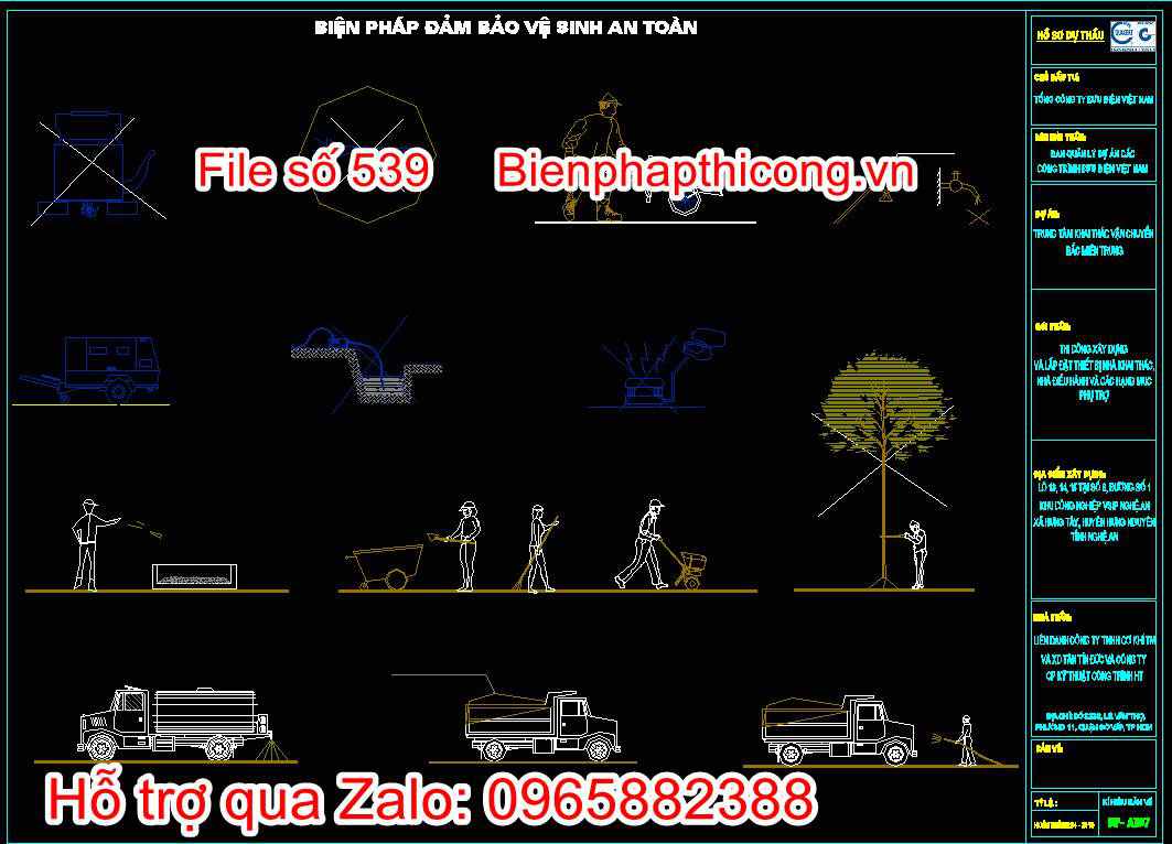 Biện pháp đảm bảo vệ sinh an toàn