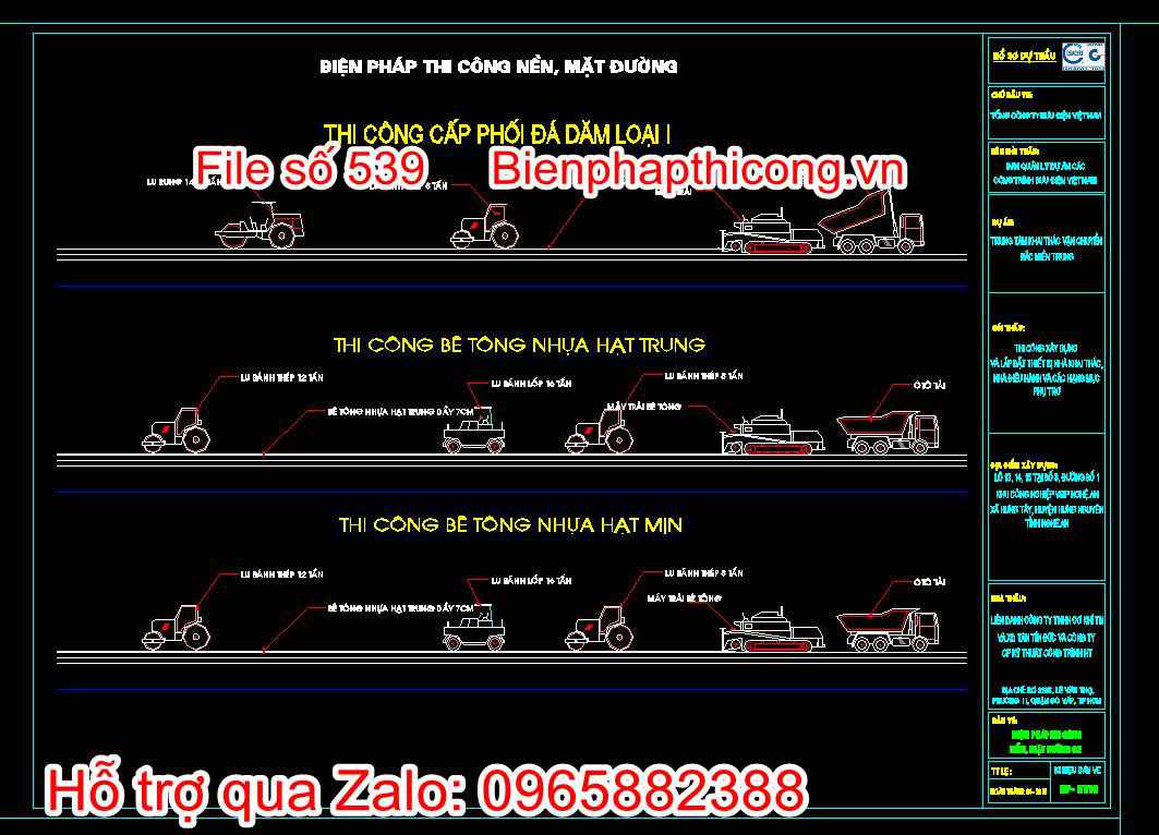 Biện pháp thi công nền, mặt đường 2