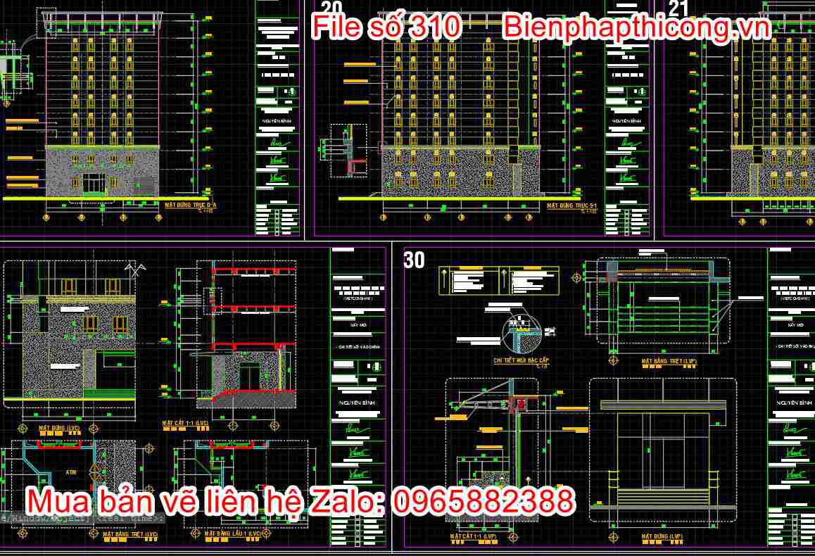 Chi tiết thiết kế sảnh.