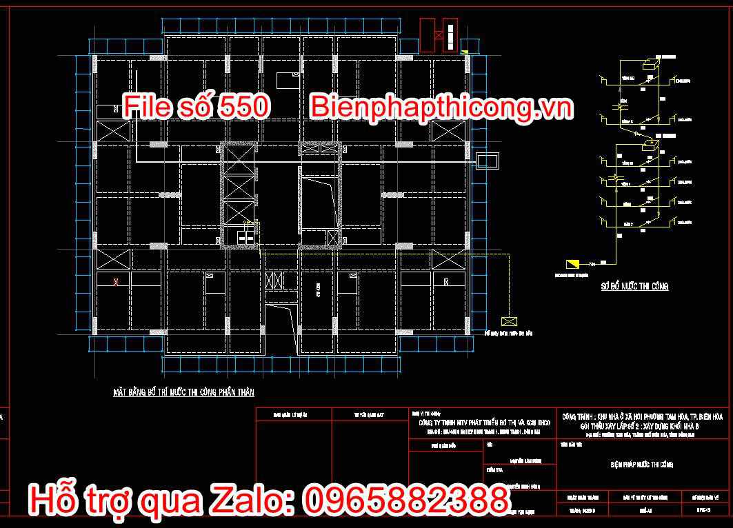 Biện pháp nước thi công