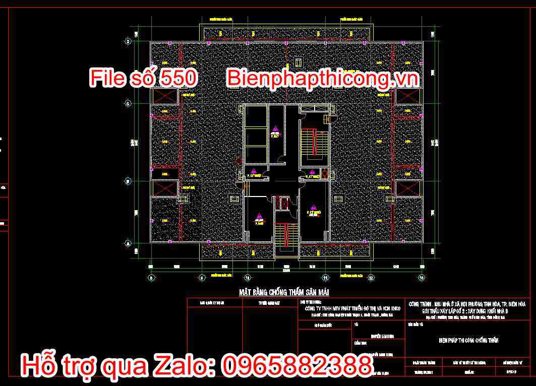 Biện pháp thi công chống thấm 2