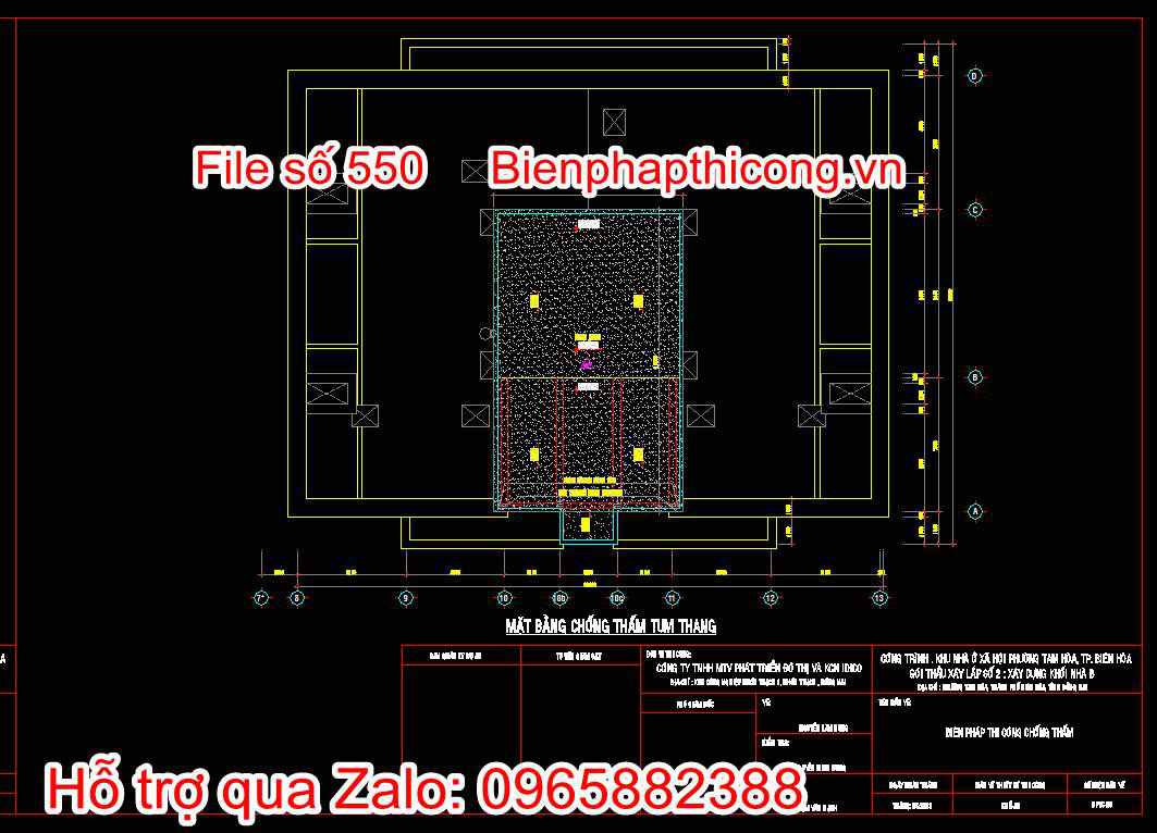 Biện pháp thi công chống thấm 3