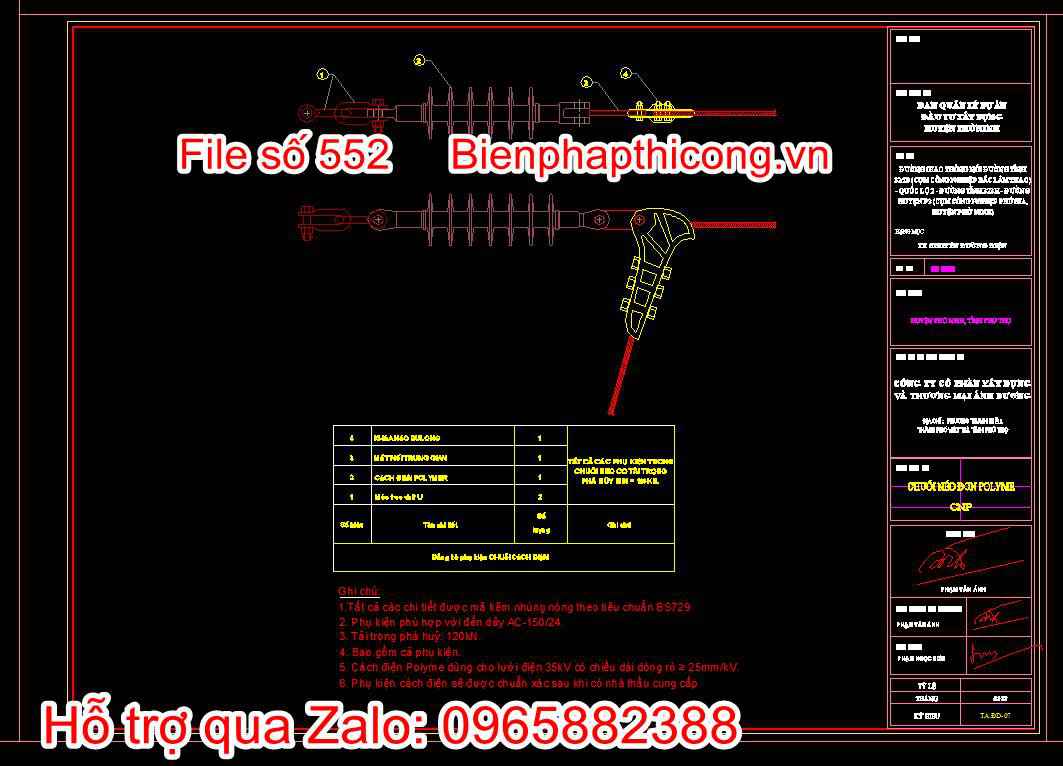 Chuỗi néo đơn polyme CNP