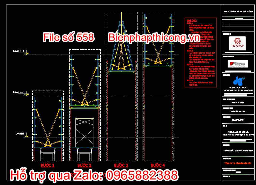 Trình tự thi công sàn mâm cóc