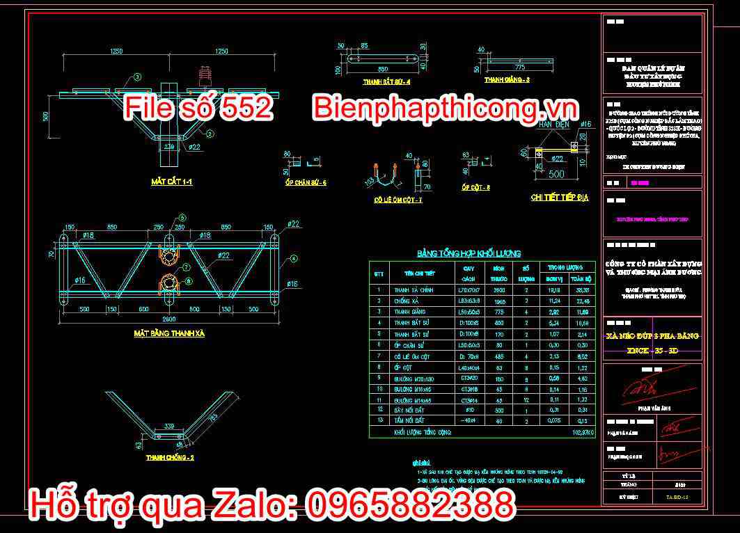 Xà neo đúp 3 pha bằng 2