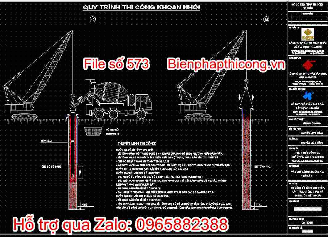 Bản vẽ quy trình thi công khoan nhồi 4