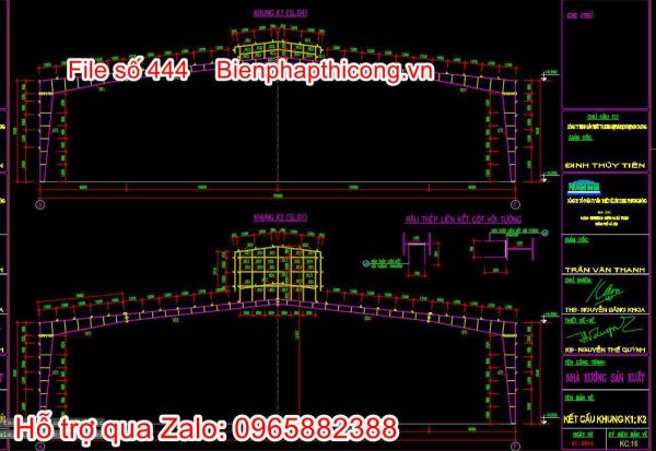 Ban-ve-ket-cau-thep-khung-nha-xuong-cad