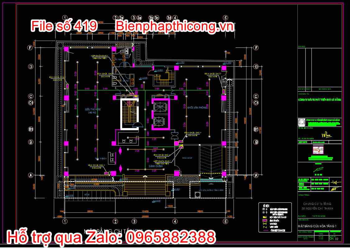 Bản vẽ thiết kế nhà chung cư 18 tầng autocad hay. 36 Bản vẽ mặt bằng cứu hỏa nhà chung cư cad.