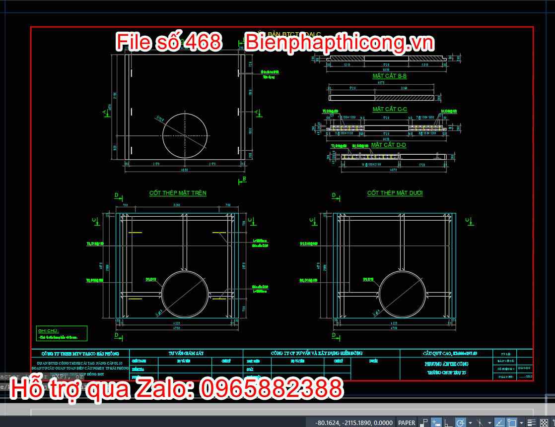 Tấm bản btct loại C.