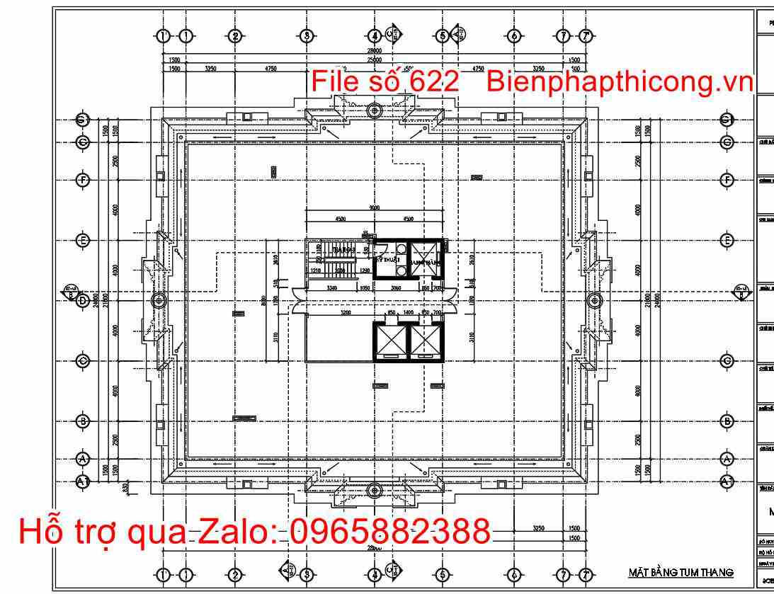 File cad khách sạn tum thang.