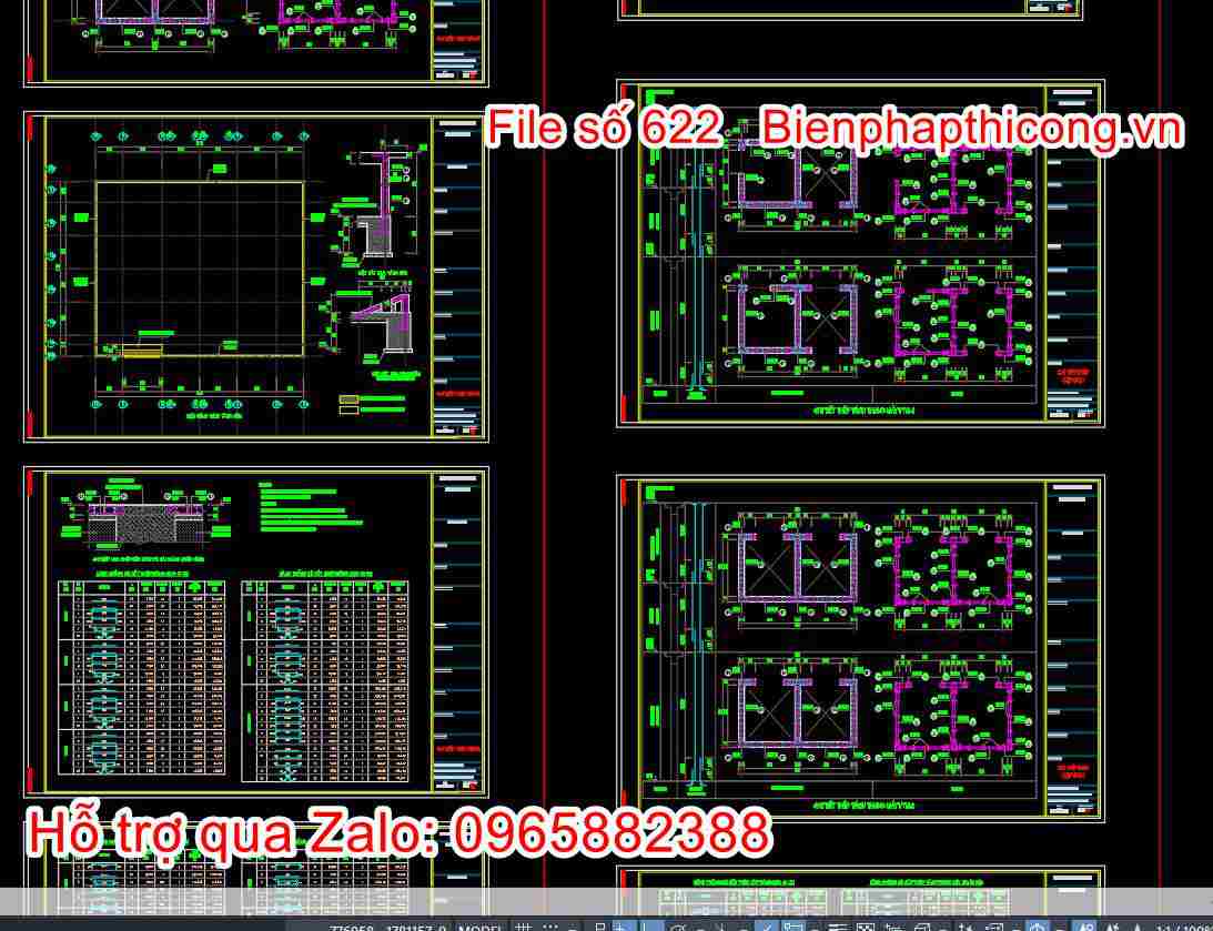 Thiết kế điện nước khách sạn 11 tầng full cad.